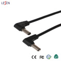 DC Power Cable with Two Right Angle