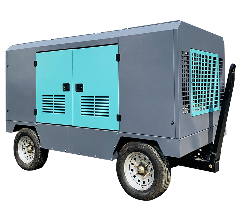 Diesel Mobile Air Compressor Png