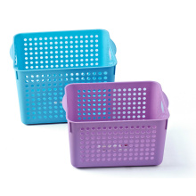 Plastic Rectangle Fashion Storage Basket