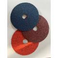 Steel paper grinder fiber disc