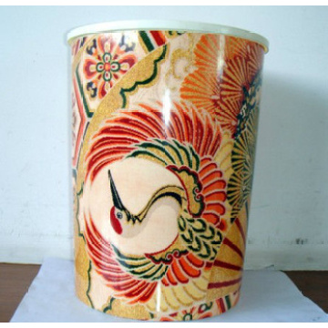 Heat Transfer Film on Plastic Bucket