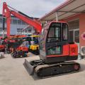 4000 kg mini crawler hydraulic excavator