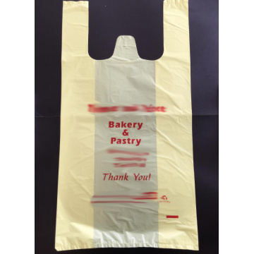 Plastic Bag for Shopping in Yellow