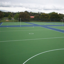 Outdoor suspended Netball Court Sports Surfaces