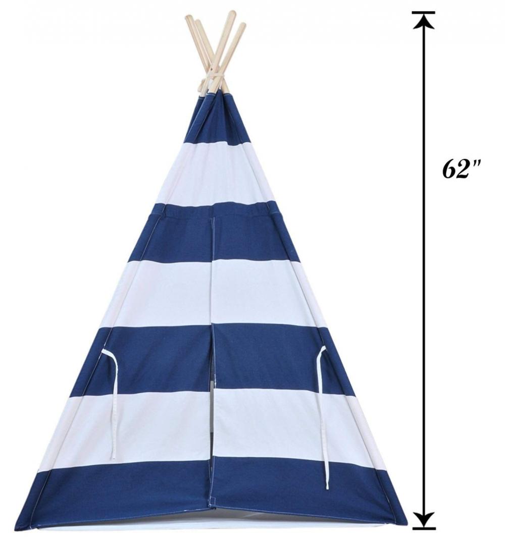 Navy Blue Teepee Tent