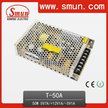 Triple Output Power Supply Switching/SMPS 50W