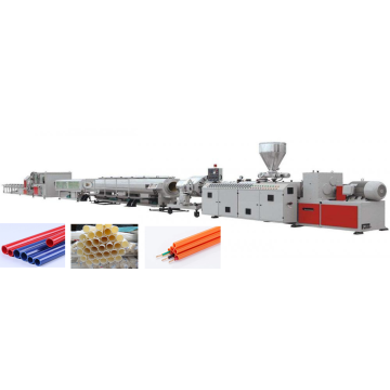 PVC PIPE EXTRUSION MACHINE WITH BELLING MACHINE
