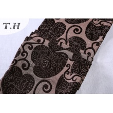 Jacquard Flocking Fabric by Cheaper Price