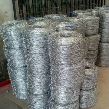 14 Gauge Hot Dipped Galvanized Barbed Wire