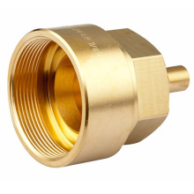 Precision Machined Brass Fiber Adapter