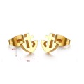 Earring Stainless Steel Anchor Earring Stud Anchor Jewelry