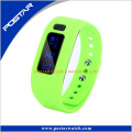 Cardiofréquencemètre podomètre téléphone intelligent montre-bracelet téléphone portable bande de silicone