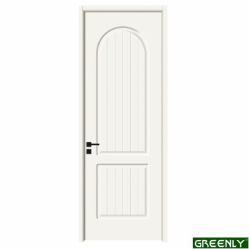 Puertas interiores de puerta de madera de dormitorio moderno blanco