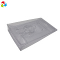 Vacuum forming clear tri fold PET blister packaging