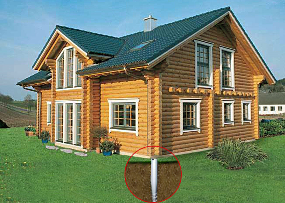 Widely used in wooden house with ground screw pile