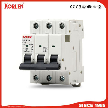 10Ka High Breakment Capacity Mini Circuit Breaker 3P