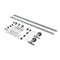 Grey Coating Sliding Door Hardware Kits