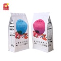 Nuts Food Plastic packaging bags Flat bottom pouch