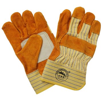 Doble mano de la mano de protección de corte resistentes guantes de trabajo industrial
