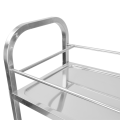 Stainless Steel Square Tube Drinking Trolley