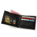 Long Patchwork men's wallet with press button closure clutches wallet