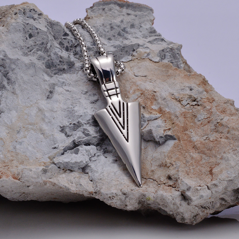 Fashion Stainless Steel Arrow Shape High-quality Pendant