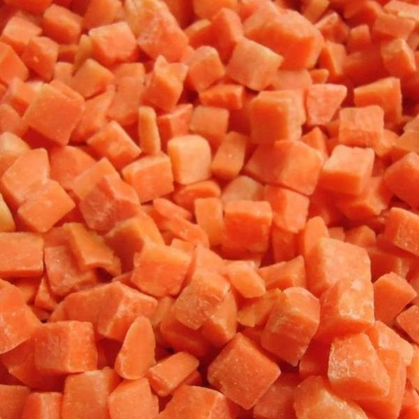 10mm IQF Carrot Dices