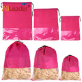 Wholesale Custom Hair Extension Non Woven Drawstring Bag