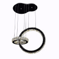 two ring chandelier hanging lighting modern light