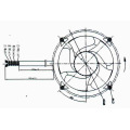 DC Вентилятор, 200mmx200mmx70mm, используется в серверах сети и телекоммуникации