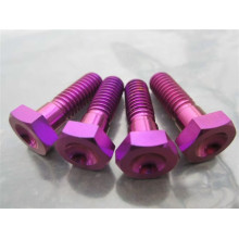 anodizar tornillos torx de titanio