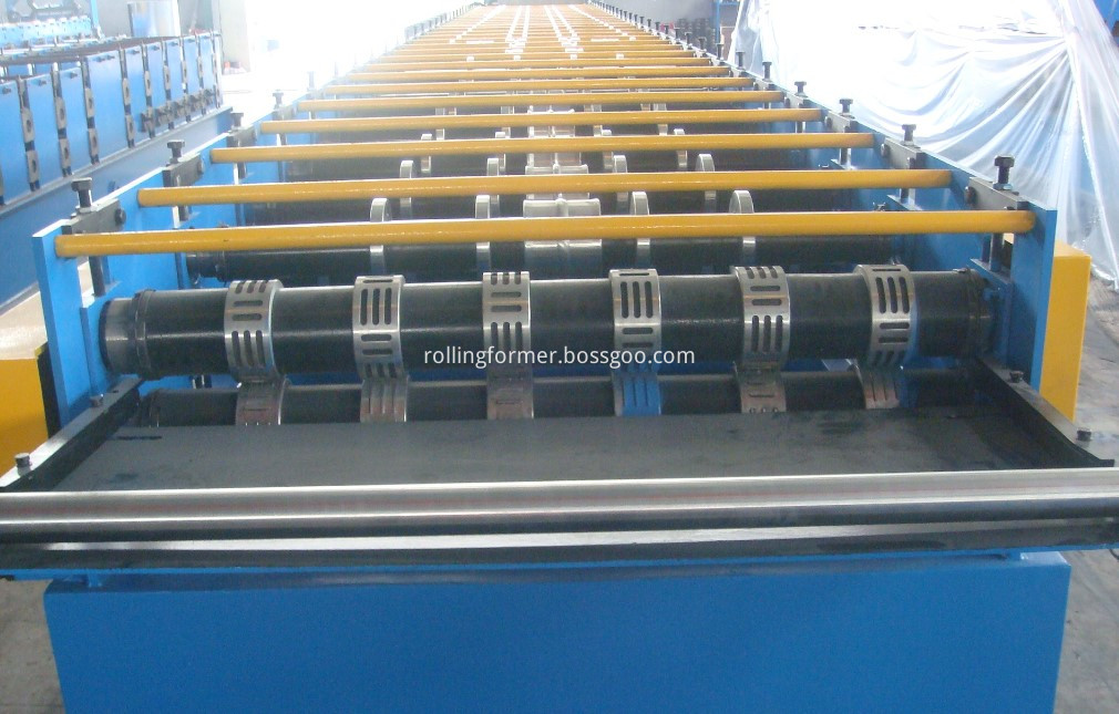 steel deck panels forming machine