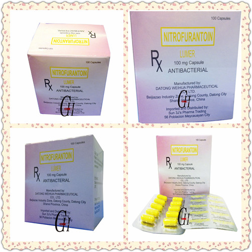 Antibacterial Nitrofurantoin Capsules