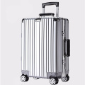 Four wheel hard shell suitcase