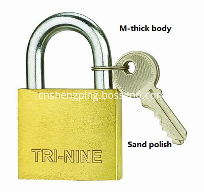 20mm M-thick Type Brass Padlocks