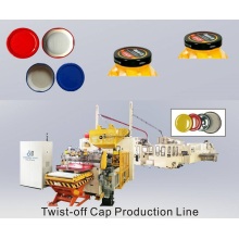 Twist off Cap Glass jar cover Making Line