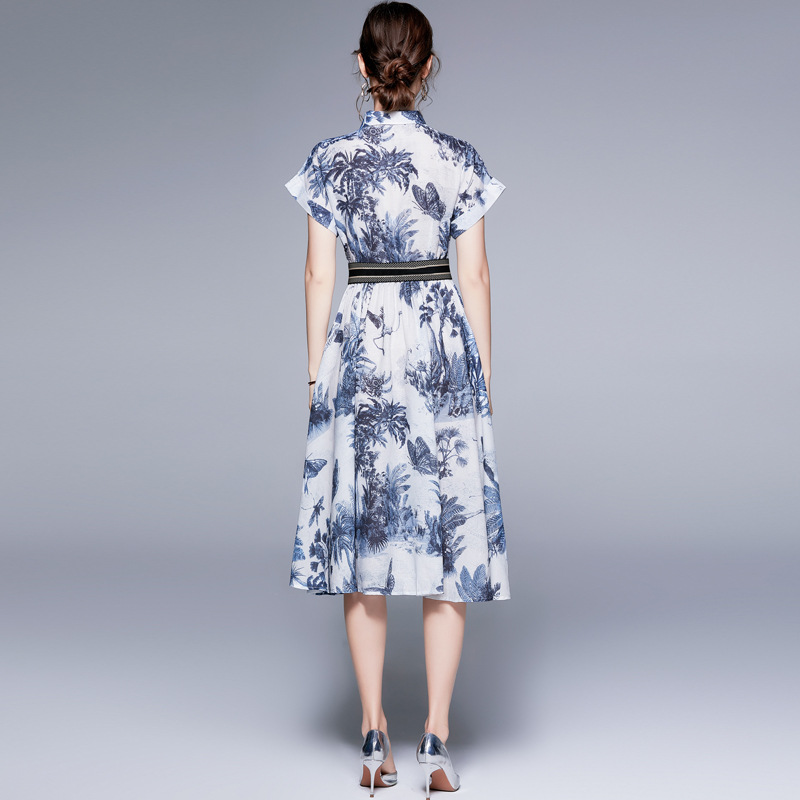 Printed Midi Dress Jpg