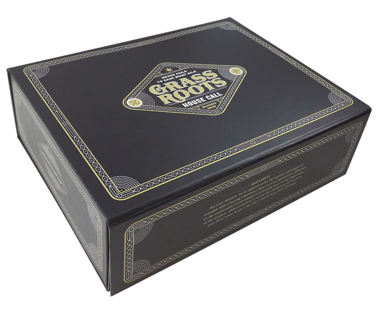 Luxury Black Custom Magnet Clothing Storage Box