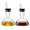 Wholesale Oil and Vinegar Glass Bottle Decorative Cruet Glass Bottle