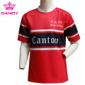 Camisa de rugby esportiva de estilo único personalizado