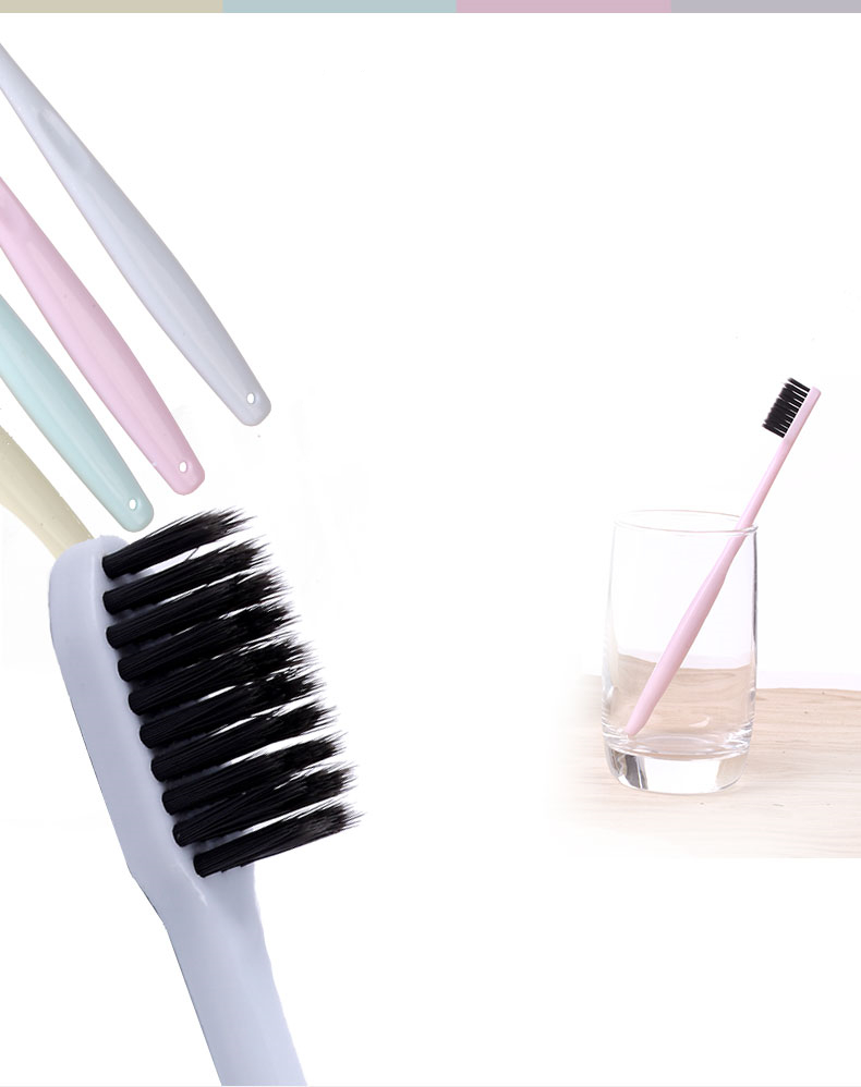 Bamboo Charcoal Bristles Toothbrush 