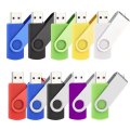 Vente en gros Pivot coloré Personnalisé Lecteur USB