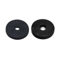 Rubber Coated Permanent Black Pot Magnet