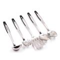 Steel Kitchen Utensil Set 5pcs Cooking Utensils