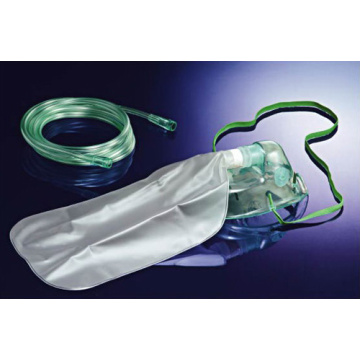 Disposable Non Rebreather Oxygen Mask with Reservoir Bag