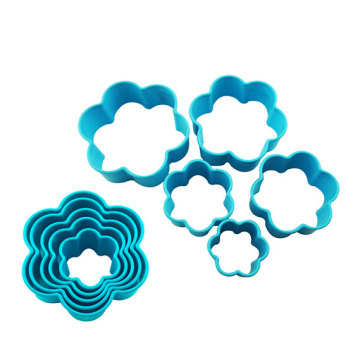 flower pp plastic cookie cutter kitchen cutter