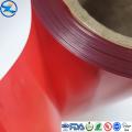 Filmes vermelhos de PVC imprimíveis personalizados