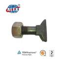 High Tensile T Bolt with Nut Zinc Plated