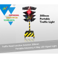 Solar 300mm Led Portable Traffic Signal light