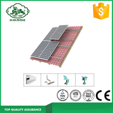 Supports de montage sur le toit de panneaux solaires
